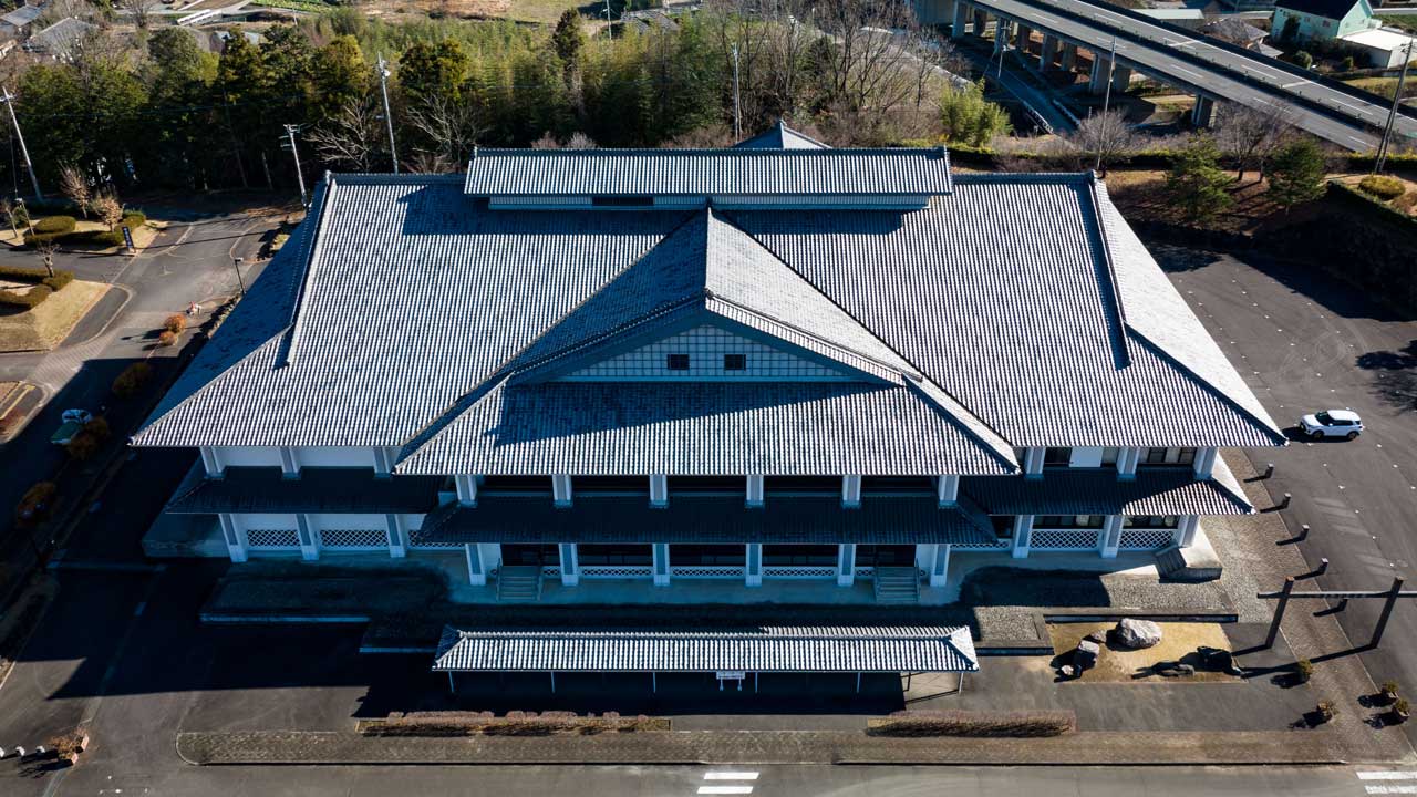建設施工実例（ドローン撮影）