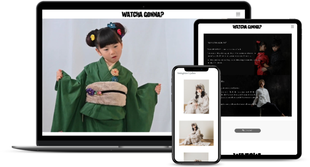 オーダーメイド着物ブランド英語サイト制作